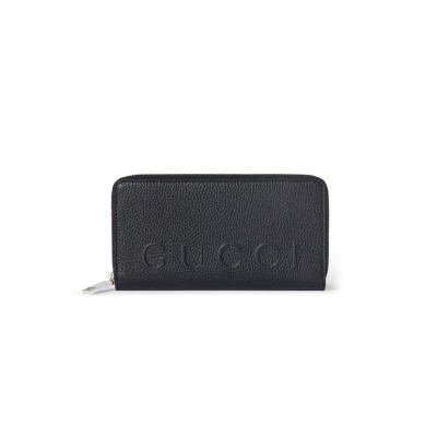 GUCCI ZIP AROUND WALLET WITH LOGO ‎835120 (19*10.5*2cm)